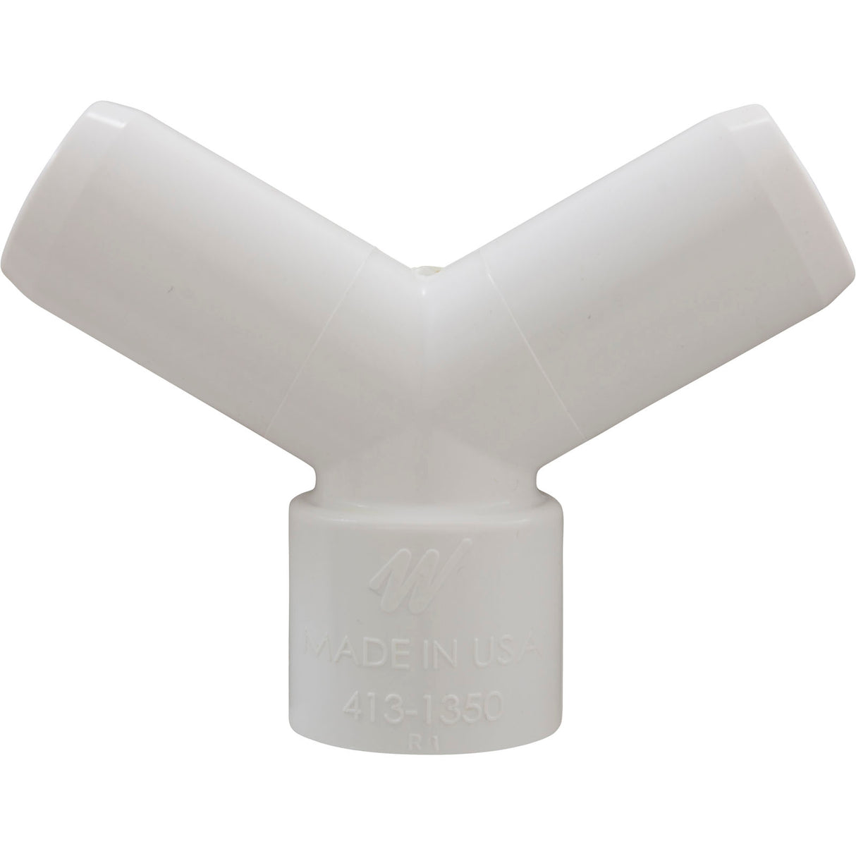 Bath 1"Sb X 1"Sb X 3/4"S 45O Wye Adapter : 413-1350 - Waterway Plastics - 806105391261 - PartsForSpas.com