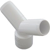 Bath 1"Sb X 1"Sb X 3/4"S 45O Wye Adapter : 413-1350 - Waterway Plastics - 806105391261 - PartsForSpas.com