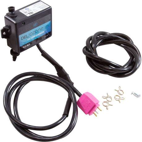 Ozonator, Del Ozone UO3, 115v/230v, 1/8" x 1/4" CV, J&J Cord : 51002-022-107 - Del Ozone - 51002-022-107 - PartsForSpas.com