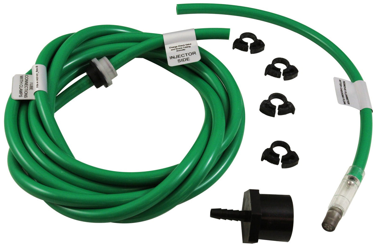 Renewal Kit, DEL Eclipse, w/Tubing, Chk Vlv, Flow Meter, Inj Conn : 9-0150E - Del Ozone - 9-0150E - PartsForSpas.com