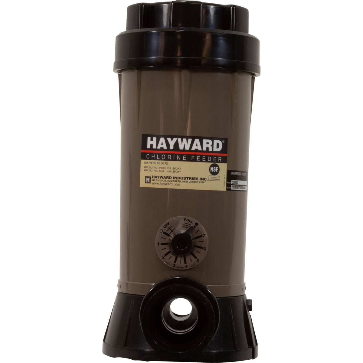 Chlorinator, In-Line, Hayward CL2002S, 2"s : CL2002S - Hayward - 0610377003858 - PartsForSpas.com