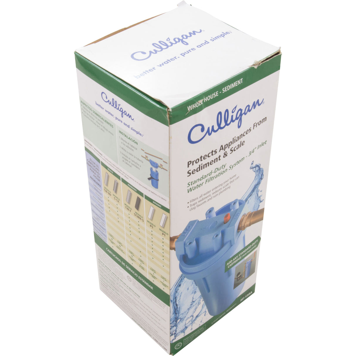 Water Filter, In-Line, 3/4" Inlet/Outlet : HF-150A