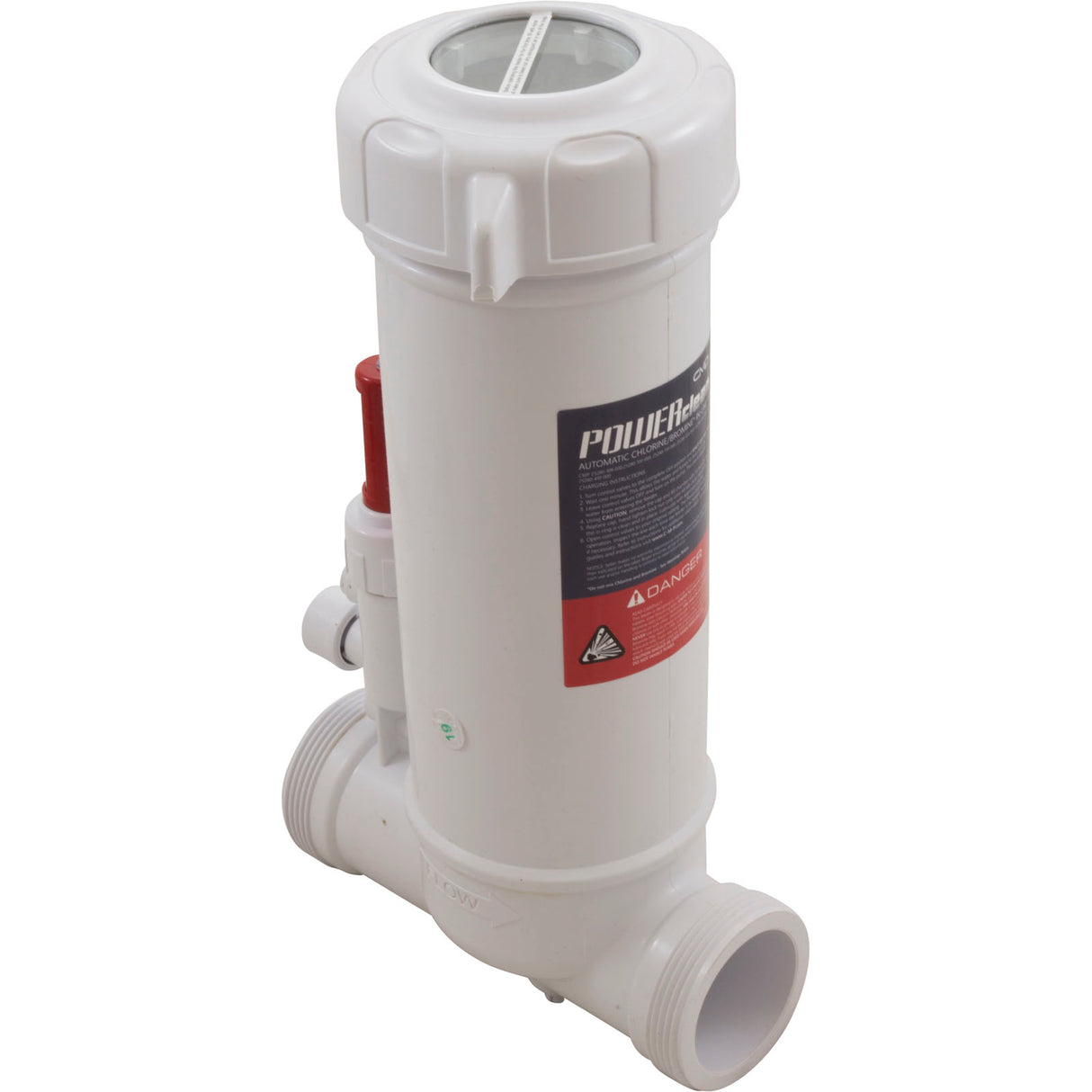 Chlorinator, CMP, PowerClean Ultra, with Clear Glass Lid : 25280-100-000 - Custom Molded Products - 849640003664 - PartsForSpas.com
