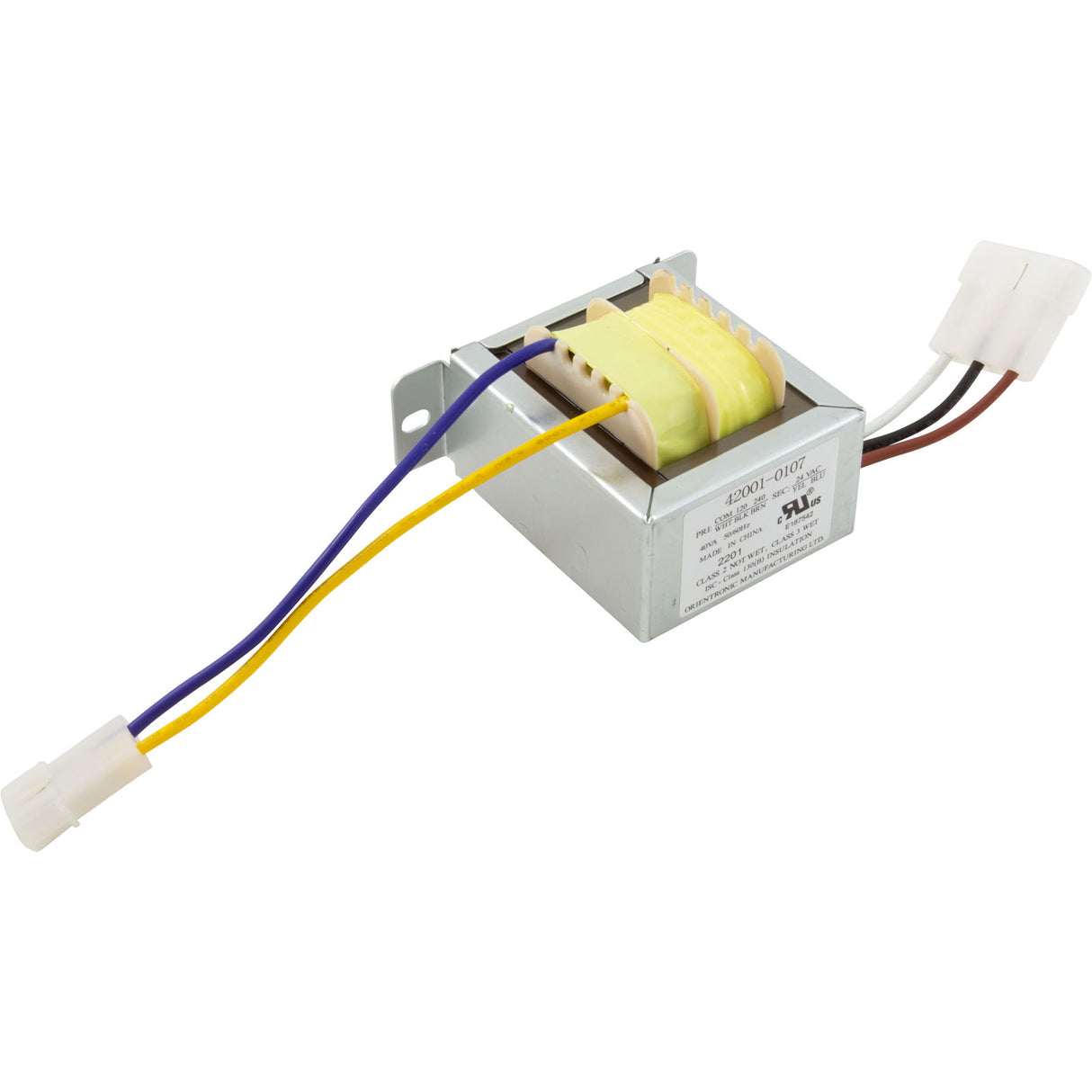 Xfmr 50Va 120/240V Pri 24V Sec : 42001-0107