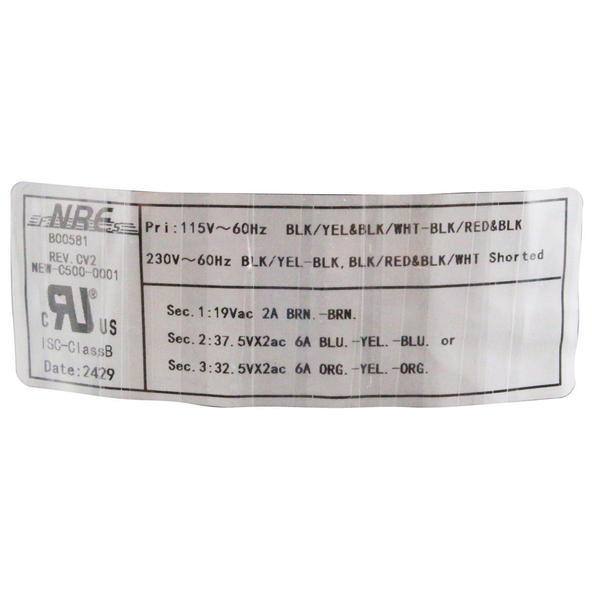 Transformer, Zodiac Jandy R Kit, Chlorine Generator : R0481401