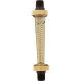 Flow Meter, Pentair, 2-16 gpm, 3/4" Nylon Thd End, Small Body : LDF359N - Pentair - 788379505882 - PartsForSpas.com