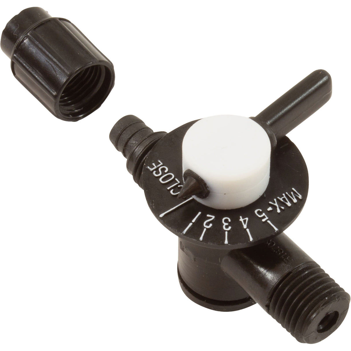 Control Valve, Rainbow Auto.Feeder 300, 302, 300-19/29, 1/4xNPT : R172060Z - Pentair - 788379885038 - PartsForSpas.com