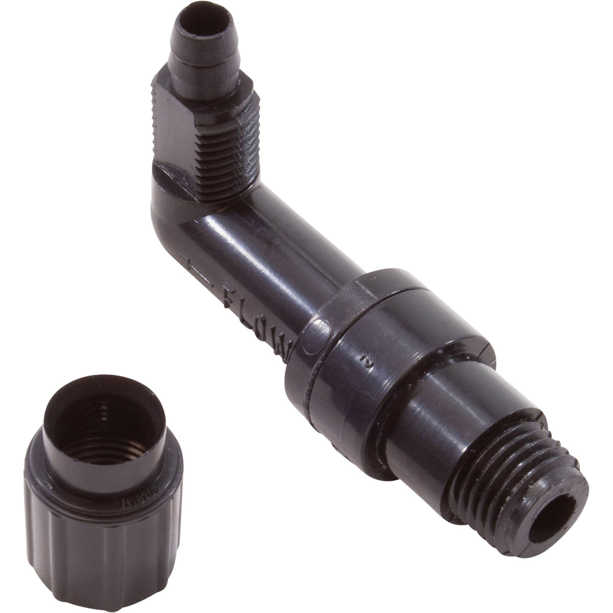 Check Valve/Elbow Combo, Pent. Auto.Feeder 300, 302, 300-19/29 : R172061Z - Rainbow/Pentair - 788379885021 - PartsForSpas.com