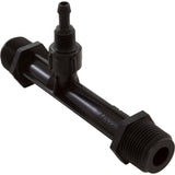 Injector, Mazzei Number 684, 3/4"mpt, Black, PVDF : 684-PVDF - Mazzei - 684-PVDF - PartsForSpas.com