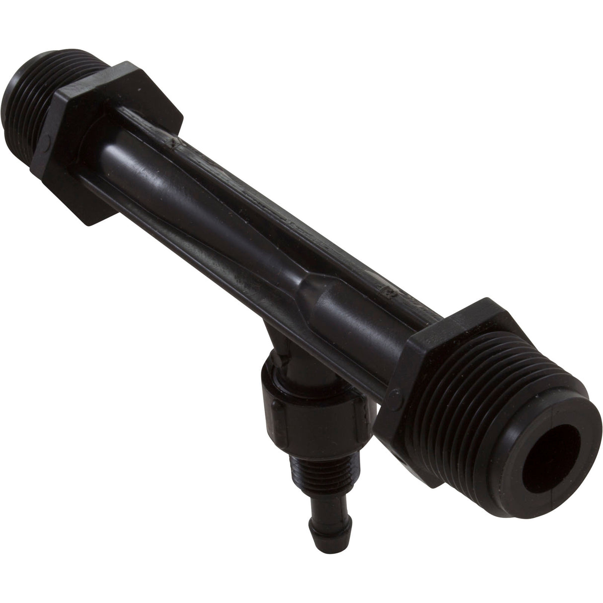 Injector, Mazzei Number 684, 3/4"mpt, Black, PVDF : 684-PVDF - Mazzei - 684-PVDF - PartsForSpas.com