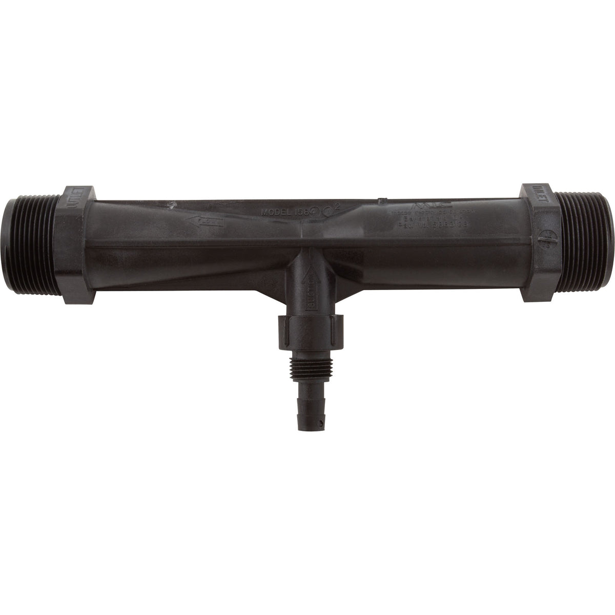 Injector, Mazzei Number 1584, 1-1/2"mpt, PP : 1584A-PP - Mazzei - 1584A-PP - PartsForSpas.com
