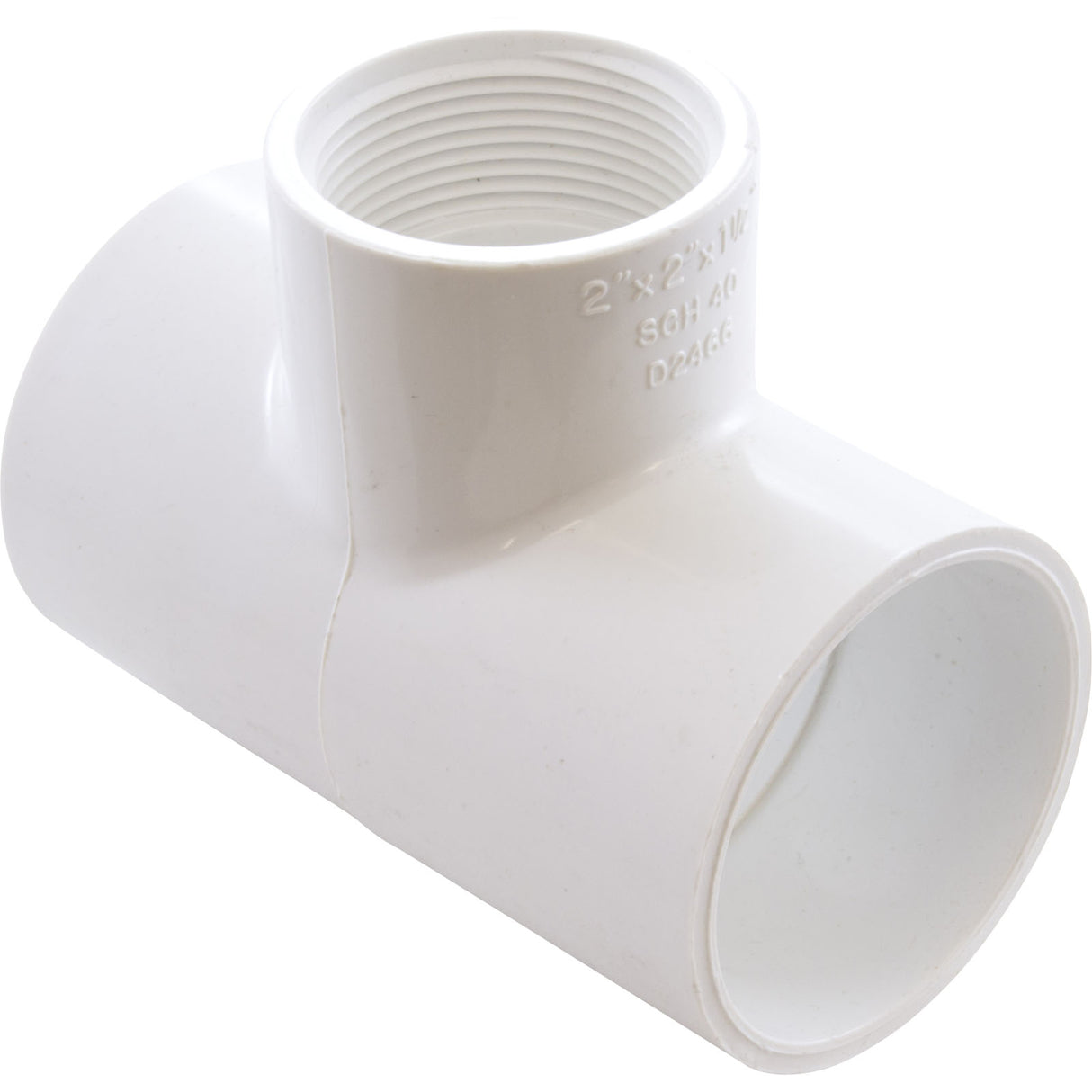 Sensor Tee, Zodiac AquaPure 2-Port, 2" PVC, with LX Threads : R0413000 - Zodiac - 052337021333 - PartsForSpas.com