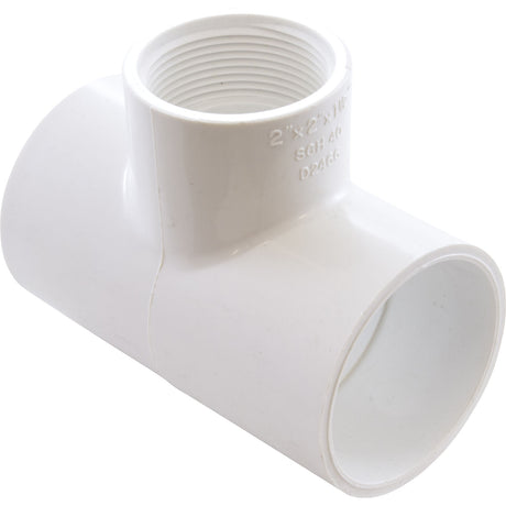 Sensor Tee, Zodiac AquaPure 2-Port, 2" PVC, with LX Threads : R0413000 - Zodiac - 052337021333 - PartsForSpas.com