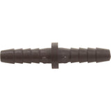 Coupler, Del Ozone, 1/4"hb x 1/4"hb, Hose, Plastic : 7-0172