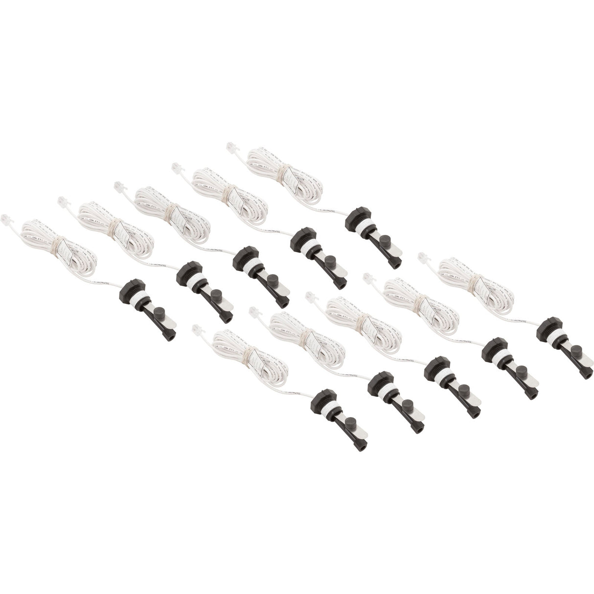 Flow Switch, 10 Pack, Hayward AquaRite/Logic, 15ft, w/o Tee : GLX-FLO-RPPAK10 - Hayward - 0610377270465 - PartsForSpas.com