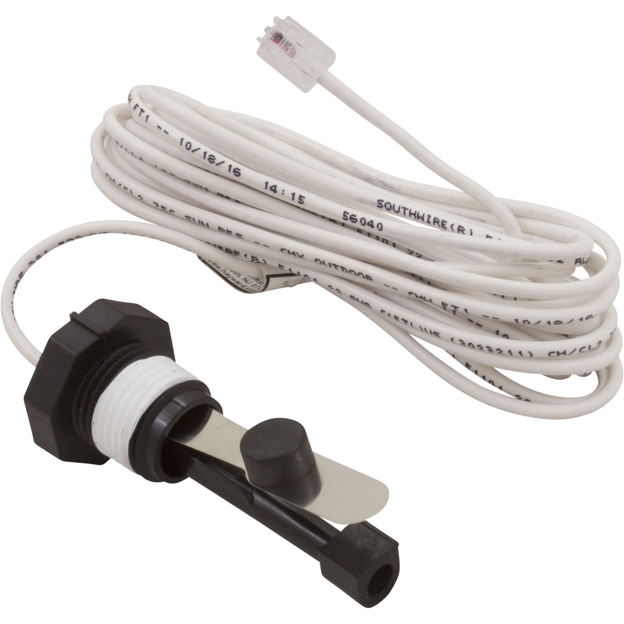 Flow Switch, Hayward AquaRite/Logic Repl, 15ft, w/o Tee : GLX-FLO-RP - Hayward - 761418005659 - PartsForSpas.com