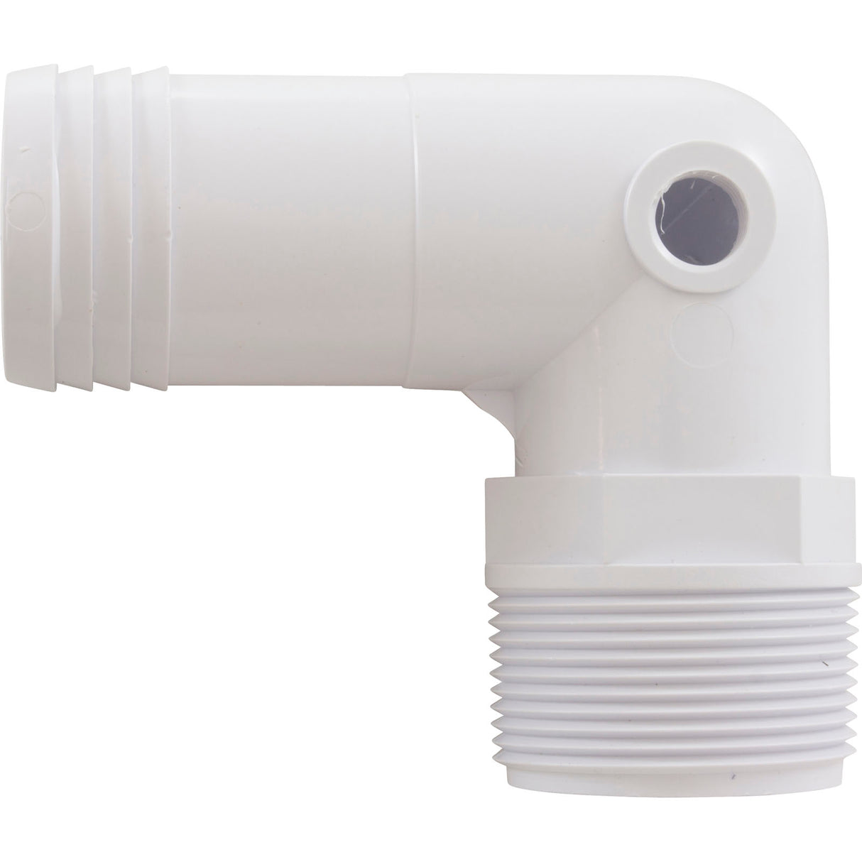 Elbow Adapter, Hayward Chlorinator CL200/CL220, w/1/4" Tap : SPX1105Z4TC - Hayward - 0610377037891 - PartsForSpas.com