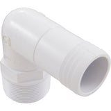 Elbow Adapter, Hayward Chlorinator CL200/CL220, w/1/4" Tap : SPX1105Z4TC - Hayward - 0610377037891 - PartsForSpas.com