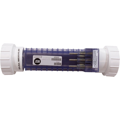Replacement Salt Cell, AutoPilot, PPC4, w/Female Unions : PPC4 - AquaCal AutoPilot, Inc. - 690449014555 - PartsForSpas.com