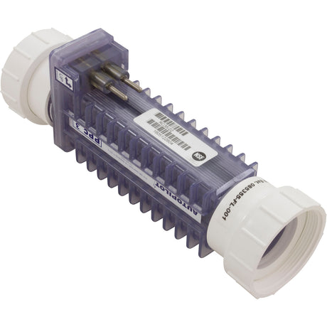 Replacement Salt Cell, Auto Pilot, PPC3, w/Female Unions : PPC3 - AquaCal AutoPilot, Inc. - 690449014548 - PartsForSpas.com