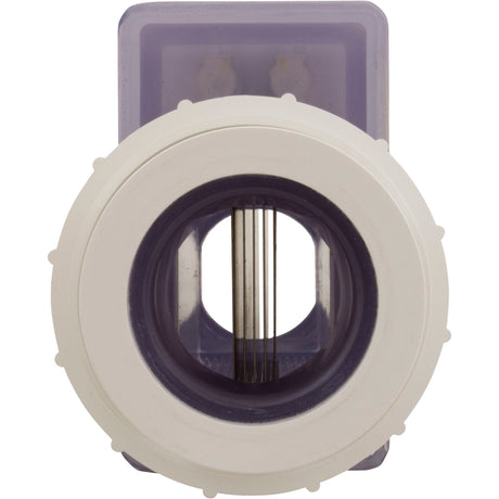 Replacement Salt Cell, Auto Pilot, PPC3, w/Female Unions : PPC3 - AquaCal AutoPilot, Inc. - 690449014548 - PartsForSpas.com