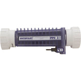 Replacement Salt Cell, Auto Pilot, PPC3, w/Female Unions : PPC3 - AquaCal AutoPilot, Inc. - 690449014548 - PartsForSpas.com