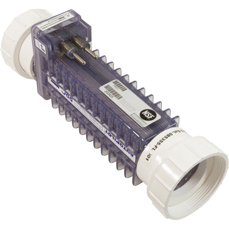 Replacement Salt Cell, Auto Pilot, PPC1, w/Female Unions : PPC1 - AquaCal AutoPilot, Inc. - 690449014524 - PartsForSpas.com