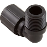 Tube Ftng, Pentair Auto.Feeder 300-29X, 320, 322, 1/2x 90 w/Nut : R172272Z - Rainbow/Pentair - 788379885083 - PartsForSpas.com