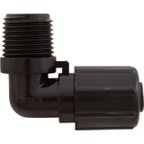Tube Ftng, Pentair Auto.Feeder 300-29X, 320, 322, 1/2x 90 w/Nut : R172272Z - Rainbow/Pentair - 788379885083 - PartsForSpas.com