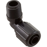 Tube Ftng, Pentair Auto.Feeder 300-29X, 320, 322, 1/2x 90 w/Nut : R172272Z - Rainbow/Pentair - 788379885083 - PartsForSpas.com