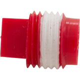 Plug, Blue-White, F-300/D-300/U-300, Red w/PTFE Tape : F-3005 - Blue-White Industries, Ltd - F-3005 - PartsForSpas.com