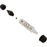 Flow Indicator, Blue-White, for 3/8"od tubing, SS Bobbin : FI-100S-6V