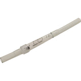 Flow Indicator, Blue-White, Glass, w/tubing 3/8" x 6-3/4' : 70000-700