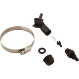 Injection Fitting, Threadless, Blue-White, 3/8"od Tubing Conn : TI40-6V - Blue-White Indistries, Ltd - TI40-6V - PartsForSpas.com