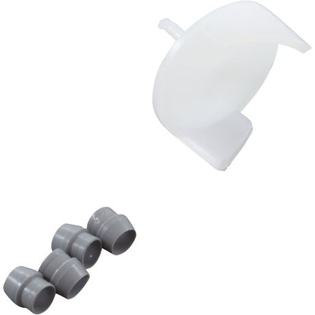Tube Assembly Number 1, Qty 2, Stenner Series 45/85/100/170, 1/4" : UCCP201 - Stenner - 840034740608 - PartsForSpas.com