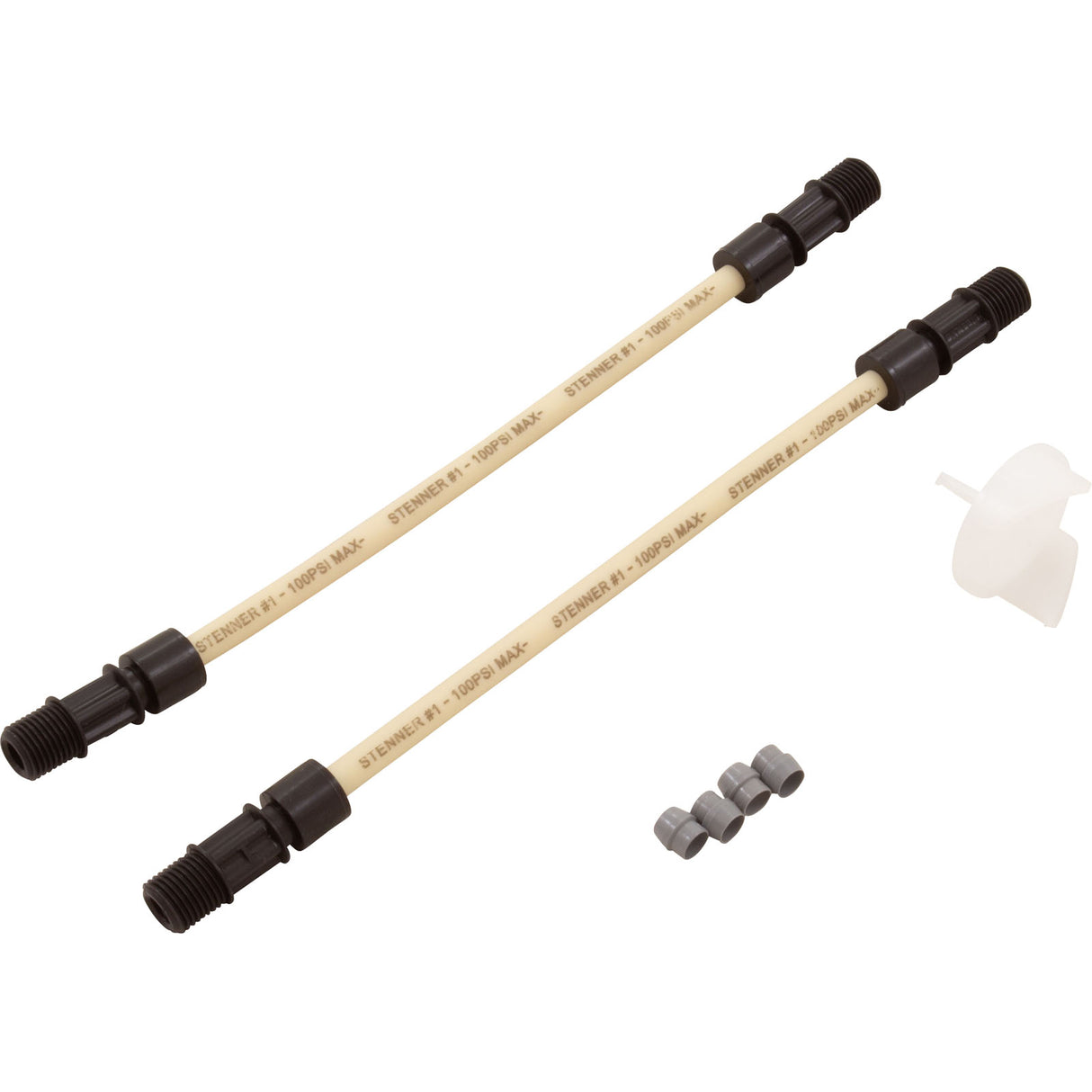 Tube Assembly Number 1, Qty 2, Stenner Series 45/85/100/170, 1/4" : UCCP201 - Stenner - 840034740608 - PartsForSpas.com
