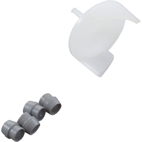 Tube Assembly Number 2, Qty 2, Stenner Series 45/85/100/170, 1/4" : UCCP202 - Stenner - 840034740615 - PartsForSpas.com