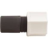 Connecting Nut, Qty 2, Stenner, 3/8", w/ 1/4" Adapter : UCADPTR - Stenner - 840034740387 - PartsForSpas.com