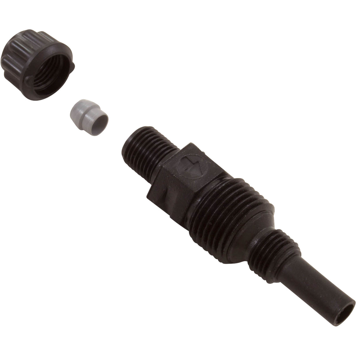 Injection Fitting Cmplt, Stenner, 1/4", PVC : UCAK300 - Stenner - 840034740493 - PartsForSpas.com