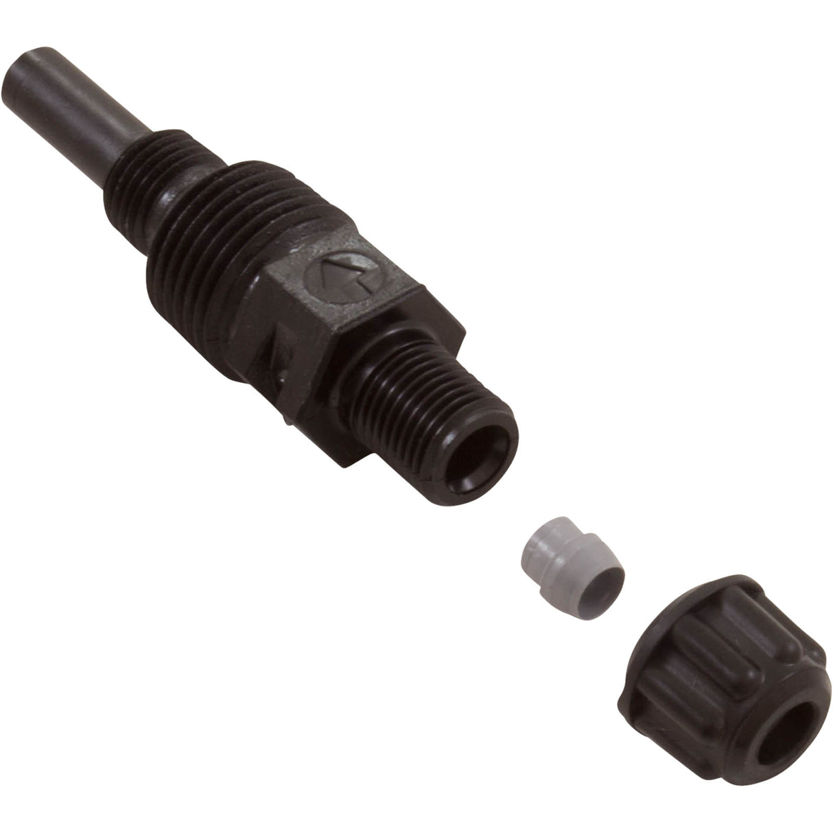 Injection Fitting Cmplt, Stenner, 1/4", PVC : UCAK300 - Stenner - 840034740493 - PartsForSpas.com