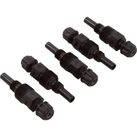 Injection Fitting Cmplt, 5 Pack, Stenner, 1/4", PVC : MCAK300 - Stenner - 840034722680 - PartsForSpas.com