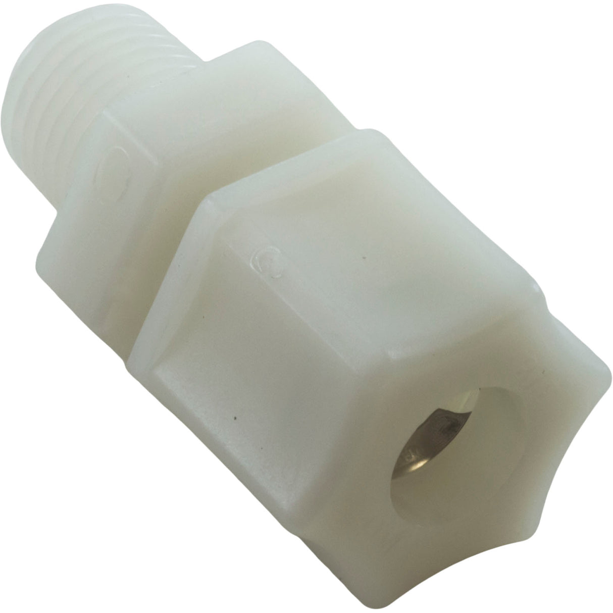 Compression Fitting, UltraPure, 1/4"mpt x 3/8" Tube, Plastic : 3403410 - Ultra Pure Water Quality - 62863472972 - PartsForSpas.com