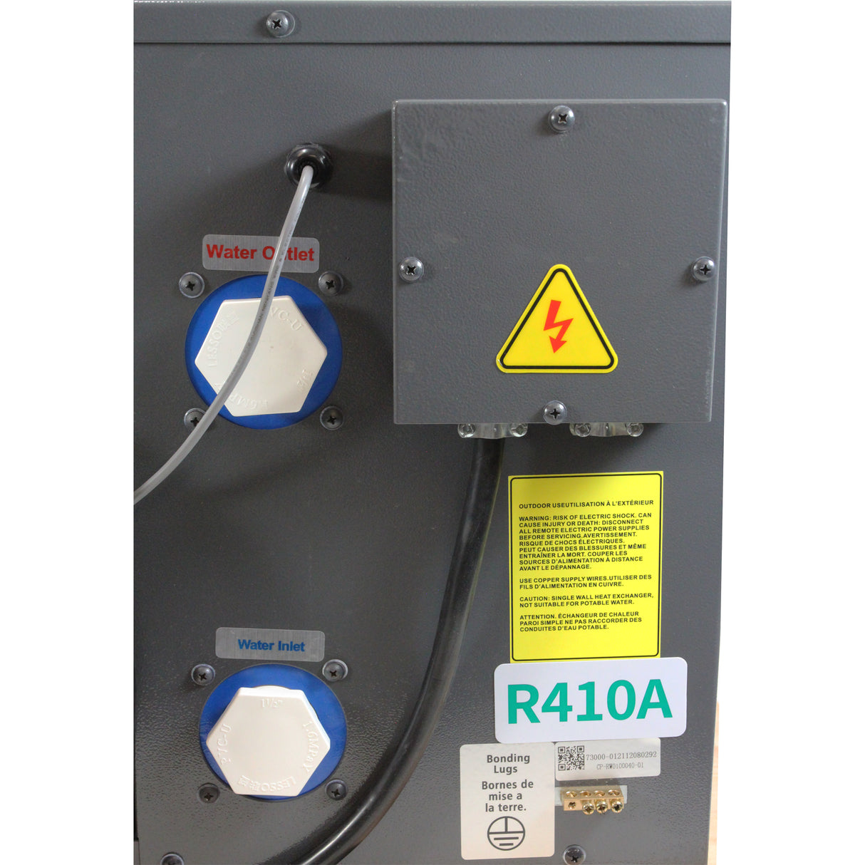 Heat Pump, Balboa Water Group Clim8Zone, 2", 230v : 73000