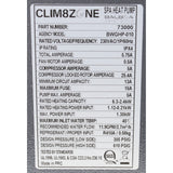 Heat Pump, Balboa Water Group Clim8Zone, 2", 230v : 73000