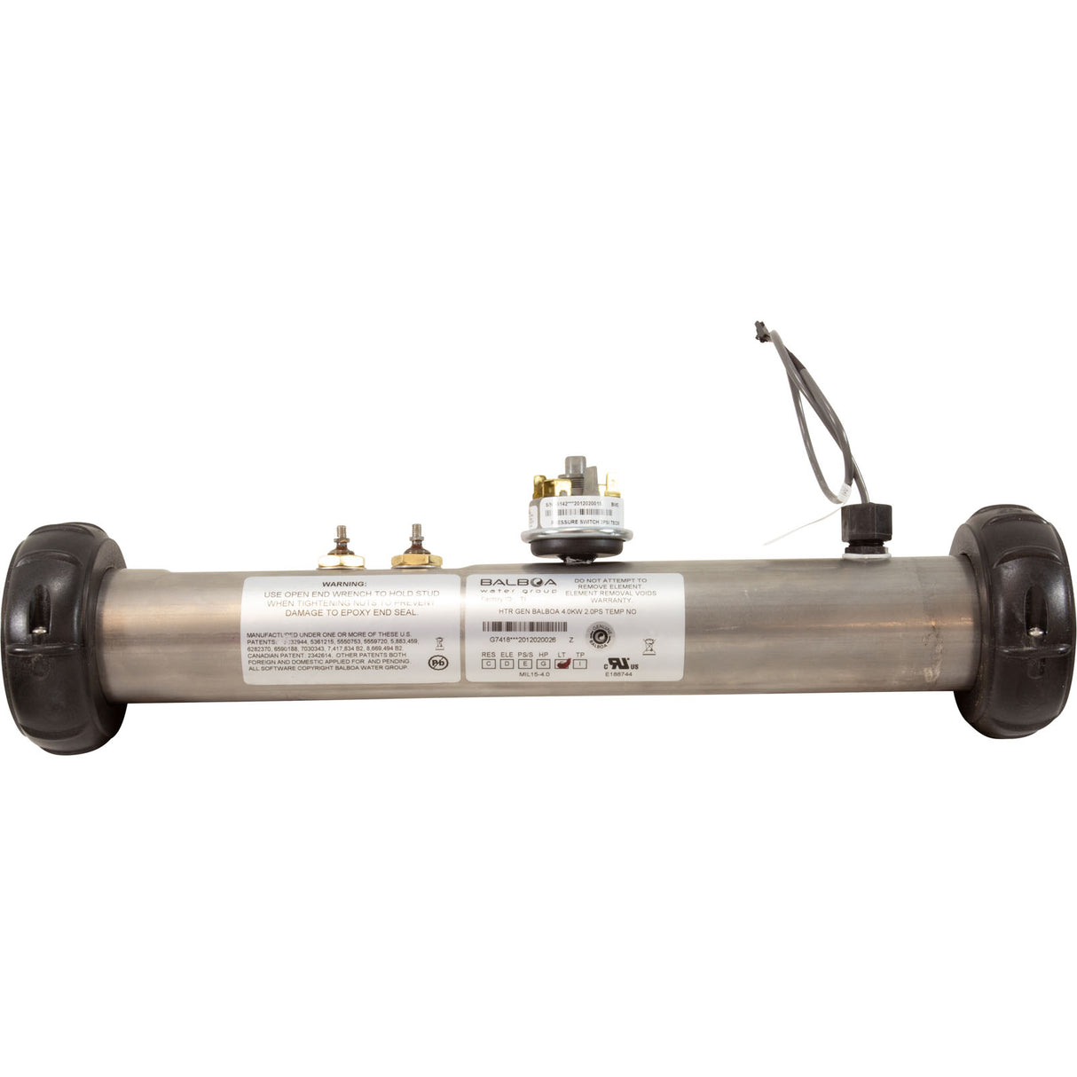 Heater, FloThru, BWG Value/LE, 4.0kW, 230v, w/PS, Sensor : G7418