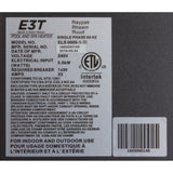 Digital Electric Heater, Raypak E3T, 1-1/2" mpt, 230v, 5.5kW : 017121