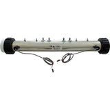 Htr, Flo-Thru, HQ ES/CS8700, M7™, 19.25"x2.25", 230v, 11kW, w/Sen : 26-0054AF-M7-KS