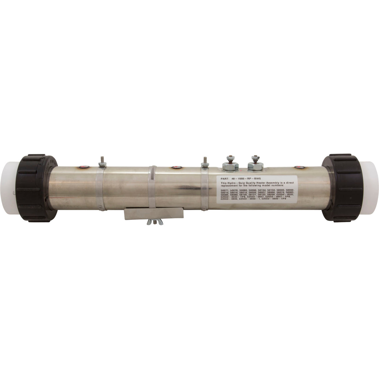 Heater, FloThru, BWG Universal, 2"x15", 5.5kW, w/o Sensors, Gen : 27-J0425-7S-K