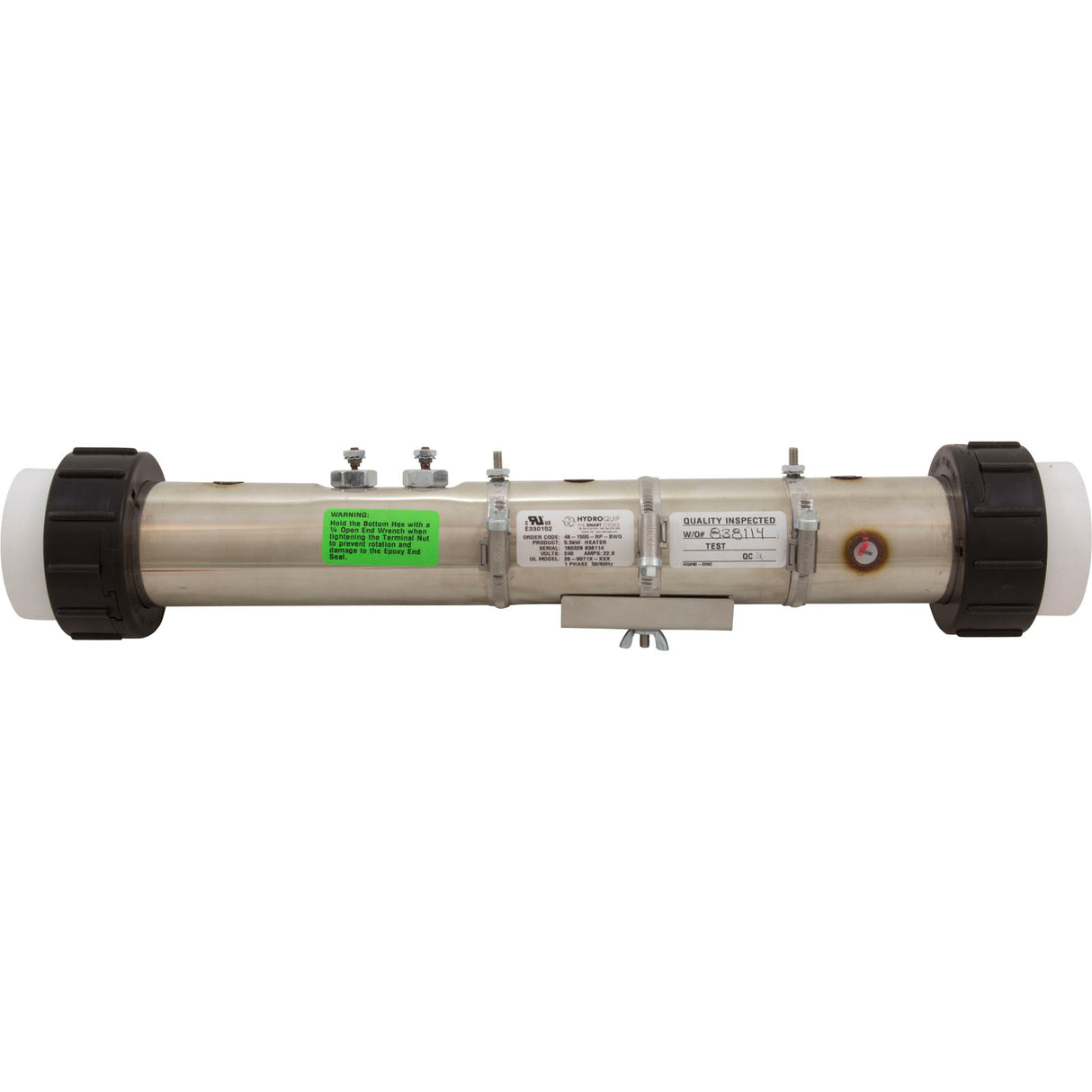 Heater, FloThru, BWG Universal, 2"x15", 5.5kW, w/o Sensors, Gen : 27-J0425-7S-K
