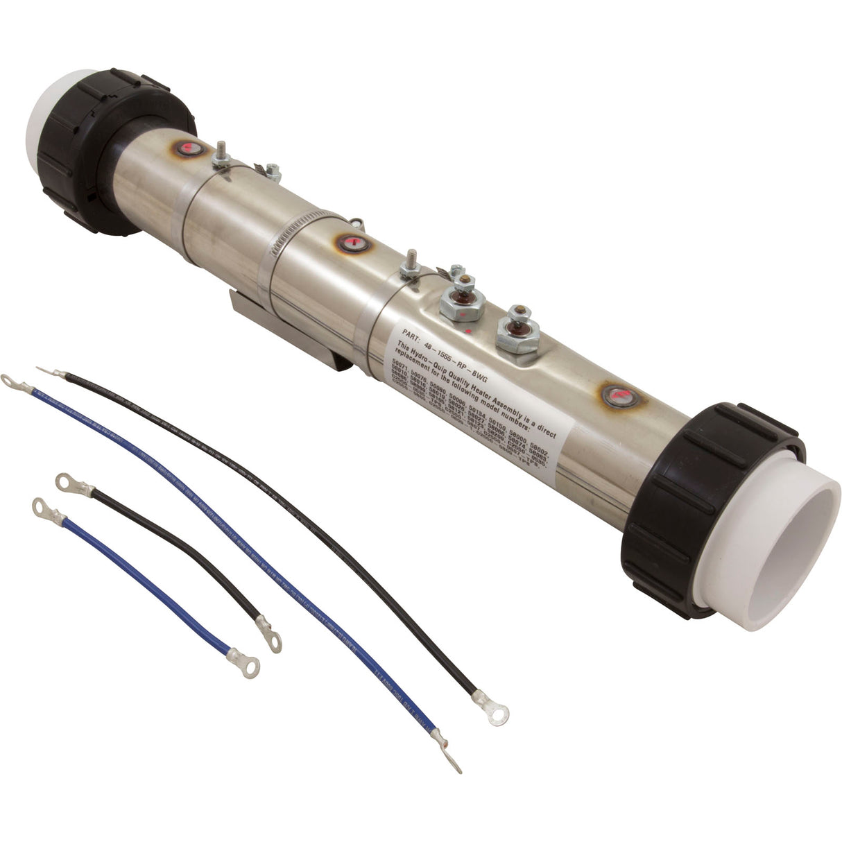 Heater, FloThru, BWG Universal, 2"x15", 5.5kW, w/o Sensors, Gen : 27-J0425-7S-K